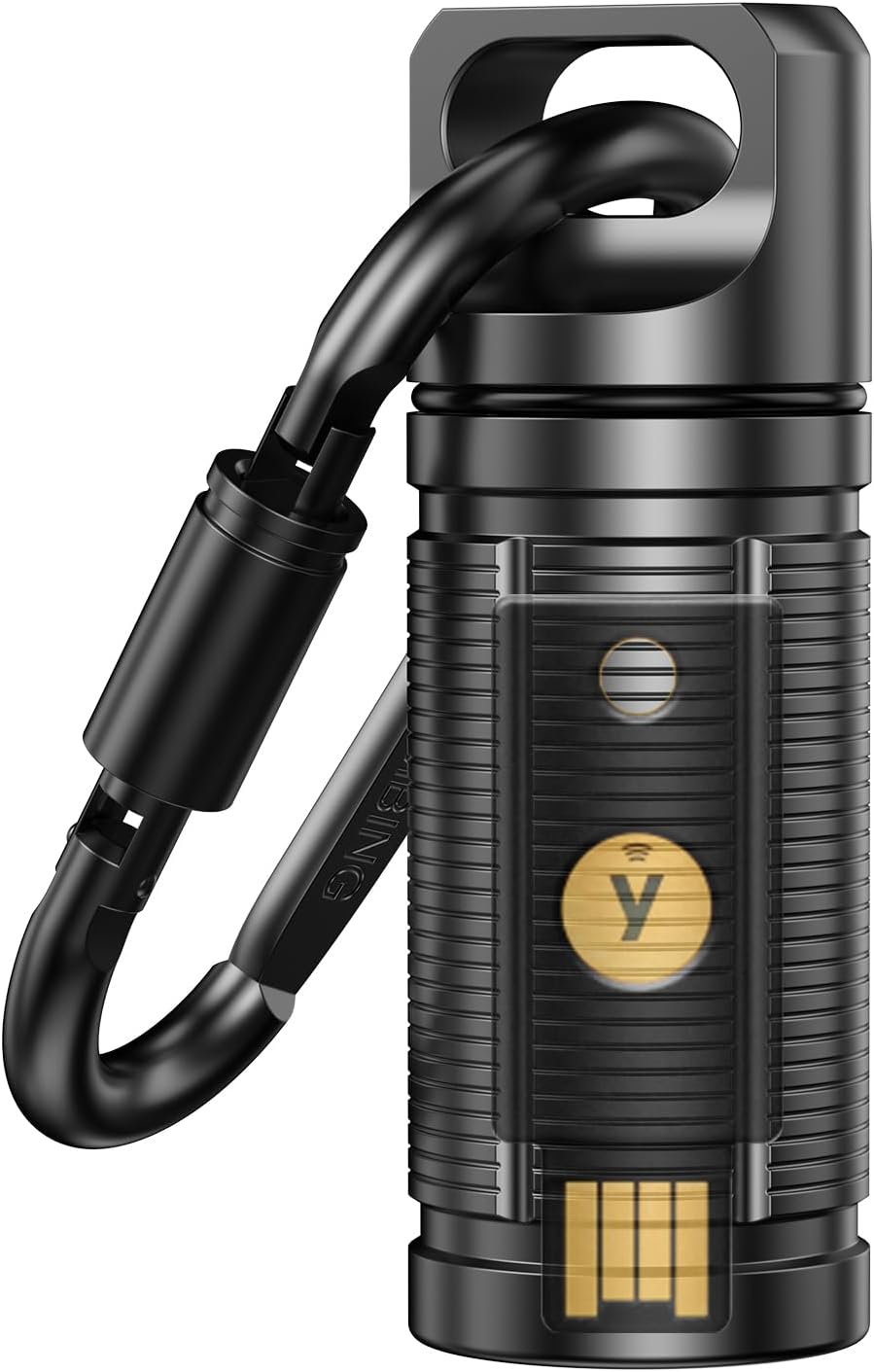 YubiKey Case for 5C/5 NFC – Waterproof, Shockproof, Portable Secure Storage Holder (Black)