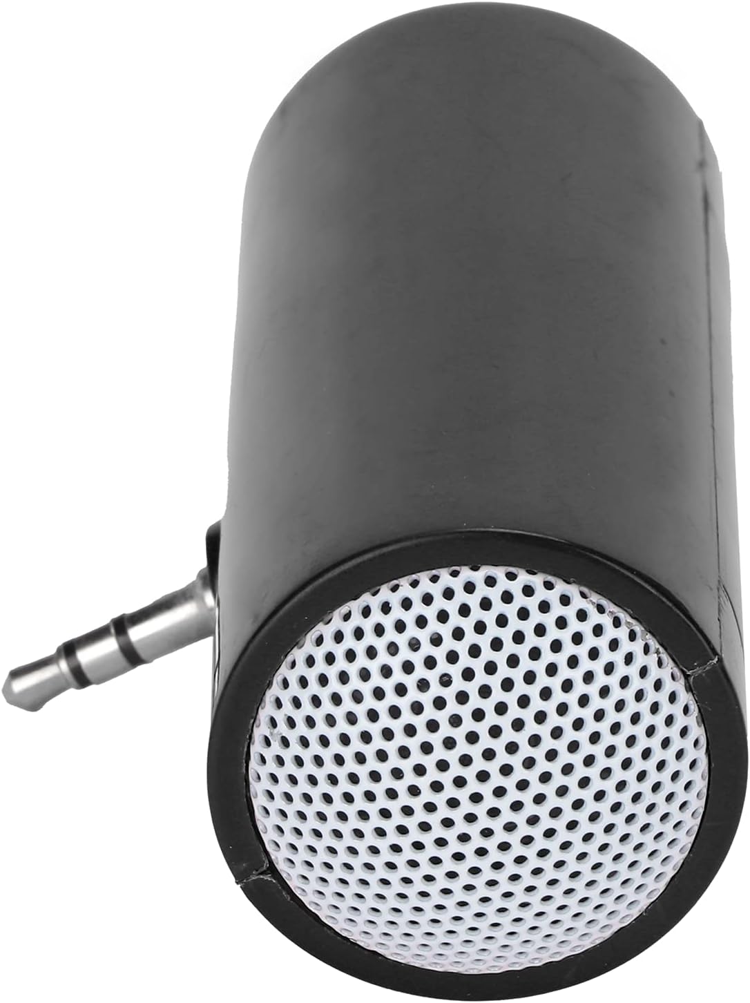 KIMISS Mini Portable Speaker, Pillow Speaker 3.5 mm Jack Stereo Plug in Speakers Cellphone Speaker Mini Speaker with Aux Input for Mobile Phones and Tablets (Black)