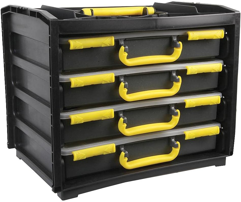 Duratool D01933 Assortment Cases, Set of 4-310mm x 377mm x 265mm