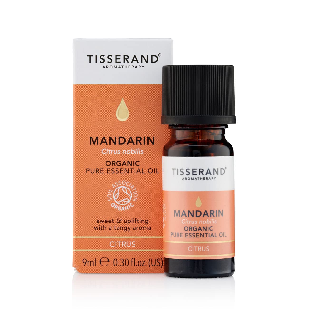 TISSERAND Organic Mandarin Essential Oil, 9 ML