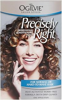 Ogilvie Salon Styles Precisely Right Professional Conditioning Perm Kit - Ideal for Color-Treated, Normal Hair - 1 Application
