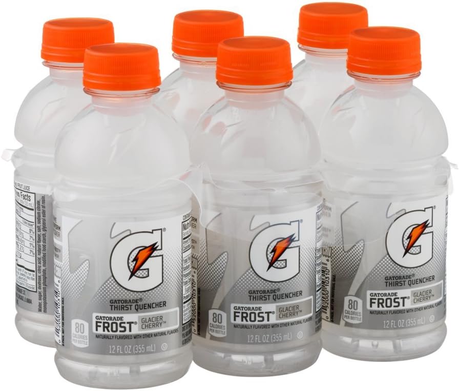 Gatorade G Series Thirst Quencher Frost Glacier Cherry - 6 Bottles