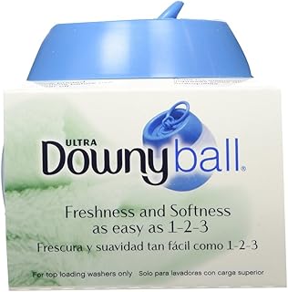 Downy Ball Automatic Liquid Fabric Softener Dispenser, 1 Count (Pack of 8)