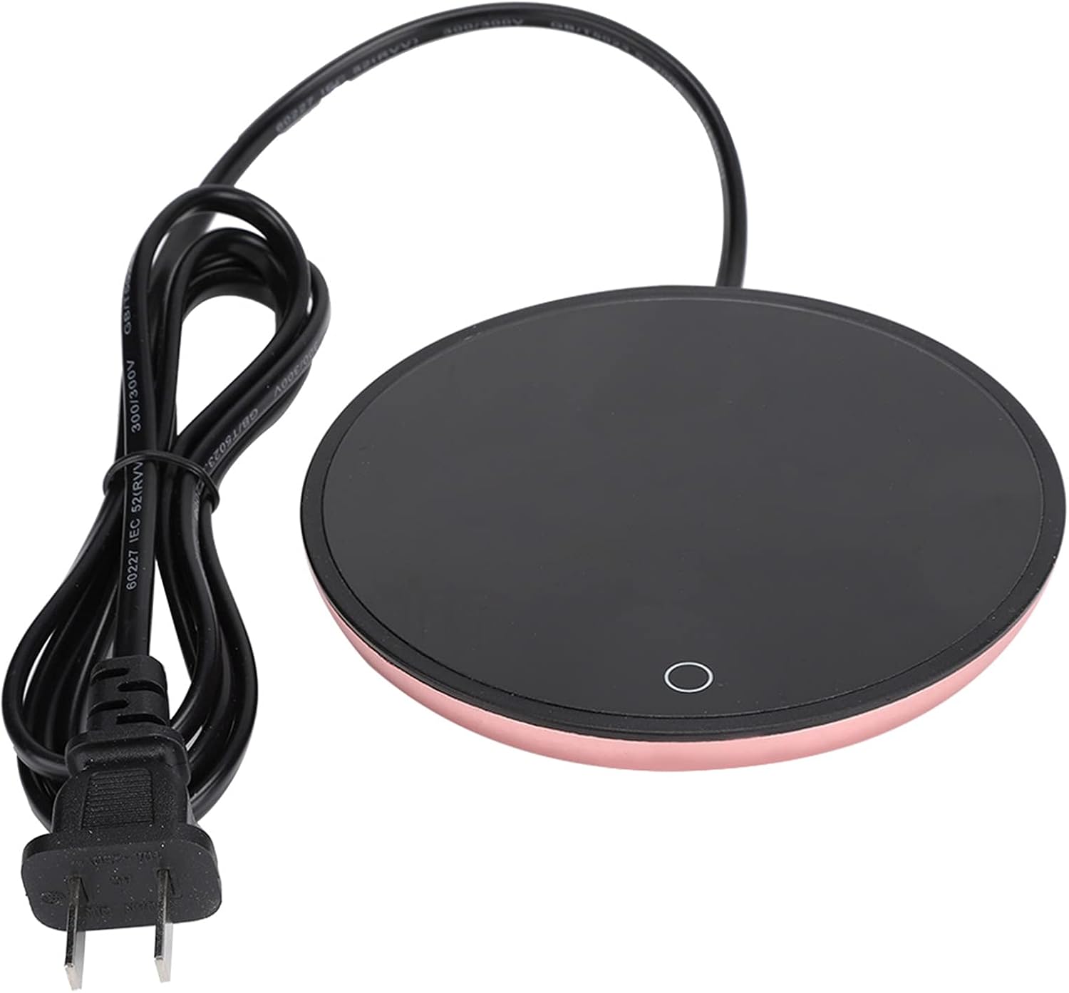 Mug Warmer Coasters,Electric Waterproof Touch Heating Cup Mat Warm Pad for Coffee Tea Milk for Home Office Desk(Gold)
