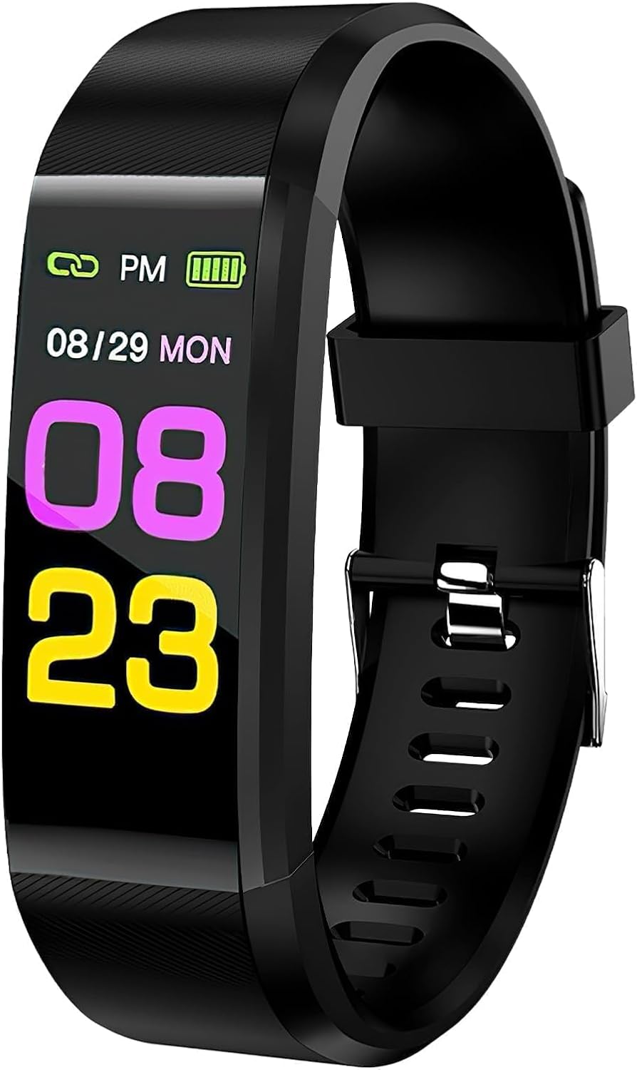 Fitness Tracker Activity Tracker with Heart Rate Sleep Monitor Smart Watch with Step Calories Counter Stopwatch Pedometer Blood Oxygen IP67 Waterproof with 14 Sports Mode for Kids Women and Men V2.0