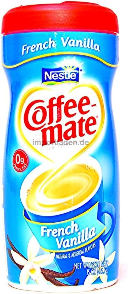 Coffee-Mate Powder Creamer, French Vanilla Flavor, 15oz.