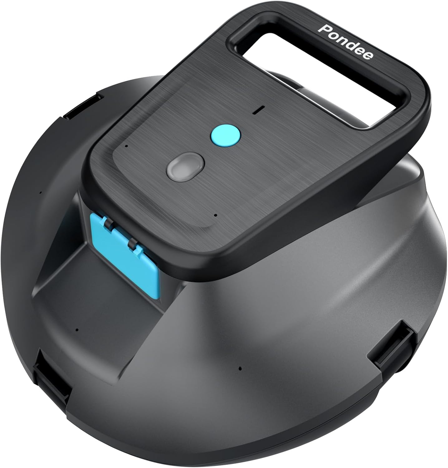 Pondee X1 Above Ground Pool Vacuum, Cordless Robotic Pool Cleaner with 120 Mins Runtime, Auto-Parking, 2.5h Fast Charging, Ideal for Above Ground and Flat-Bottom Inground Pools up to 850 sq.ft