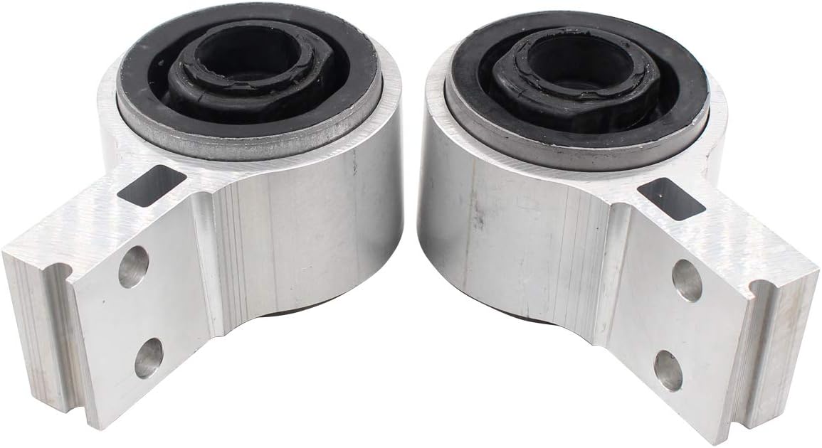 NewYall Pair Front Lower Rearward Suspension Control Arm Bushing with Bracket Housing for Ford Explorer 2011-2019 Police Interceptor Utility 2013-2019 Left Driver and Right Passenger Side