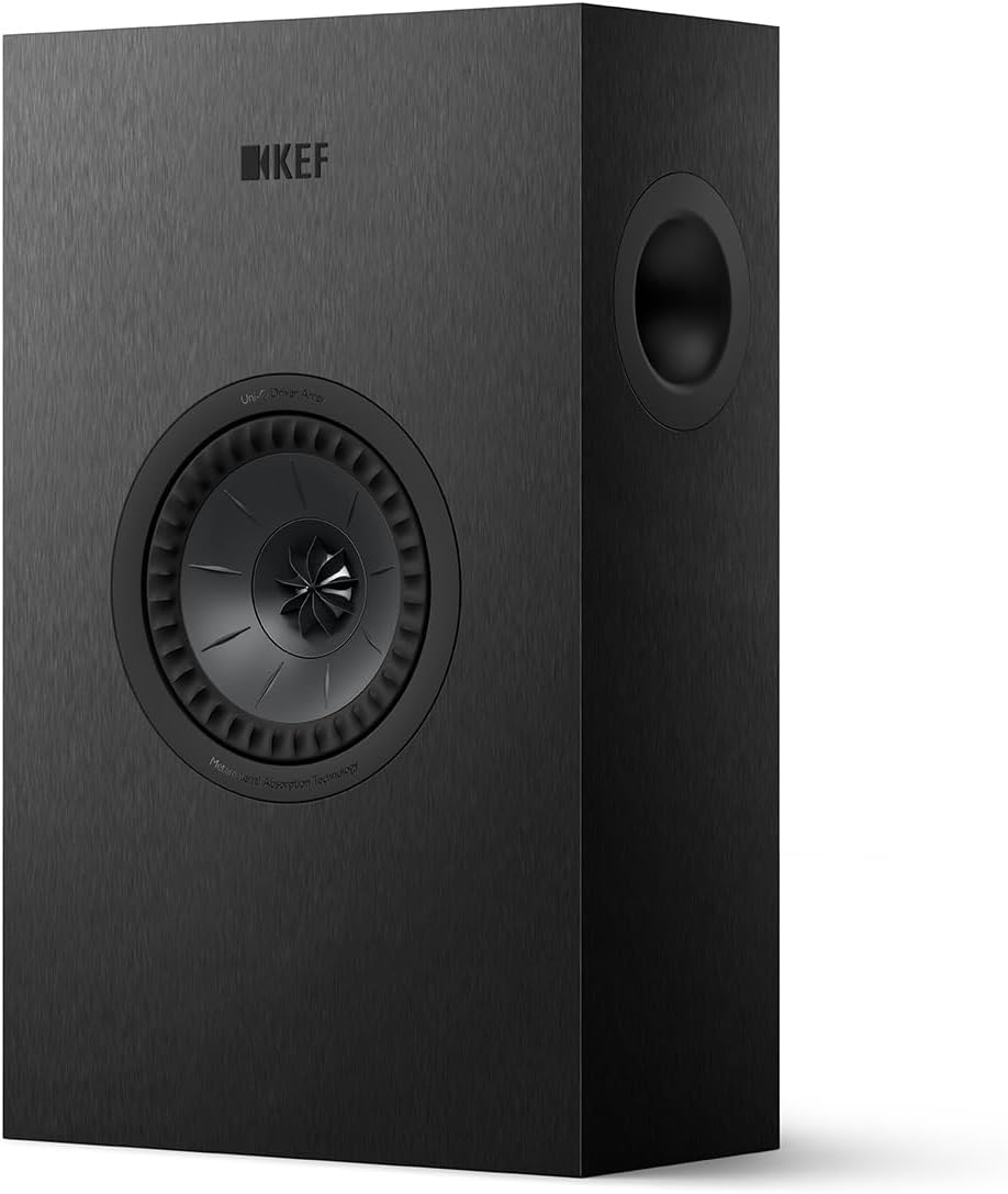 KEF Q4 Meta On-Wall Speaker (Black, Each)