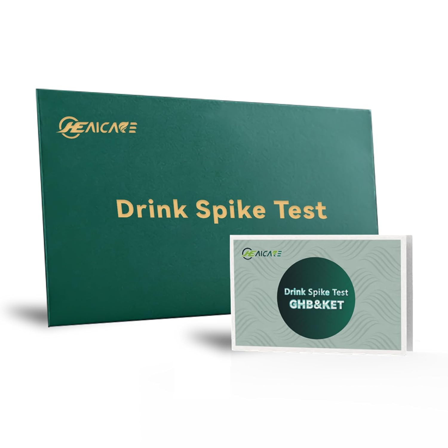 Spiked Drink Test, Detect GHB or KET in Your Drink or Beverage, Rapid Results and Portable Personal Safety,Check for Drink Spiking, 3 Tests