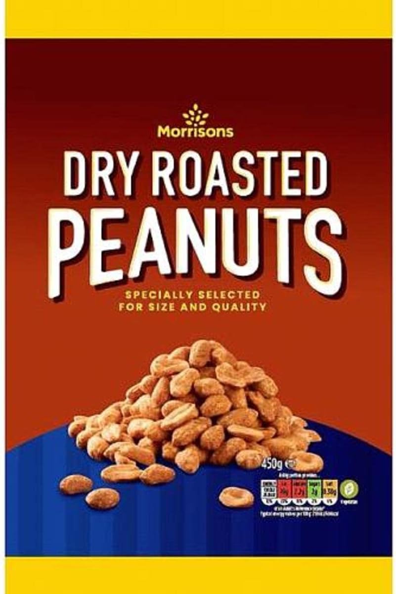 M DRY ROASTED PEANUTS 450G