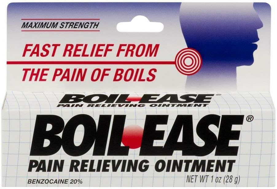 Boil Ease Pain Relieving Ointment, 1 Ounce (4 Pack)