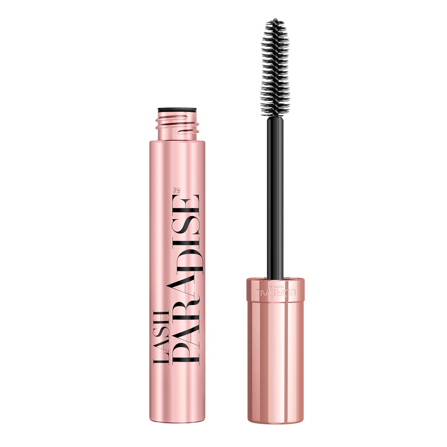 L'Oreal Paris Makeup Lash Paradise Mascara, Voluptuous Volume, Intense Length, Feathery Soft Full Lashes, No Flaking, No Smudging, No Clumping, Black, 0.25 Fl Oz (Pack of 1)