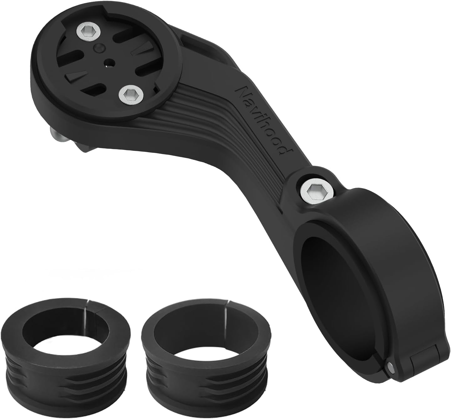 MEILAN C2 Bike Computer Mount, Universal Handlebar Mount for GPS Bike Computer, Out-Front Bike Mount Fits 31.8mm Handlebars, Compatible with GoPro Camera & Bicycle Front Light