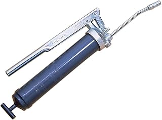 Lincoln 1142 Lever Action Manual Grease Gun with Rigid Extension, Premium Dual Lip Follower, Jam Proof Toggle Mechanism, Heavy-Duty Follower Spring, Cast Pump Head, Precision-machined Plunger