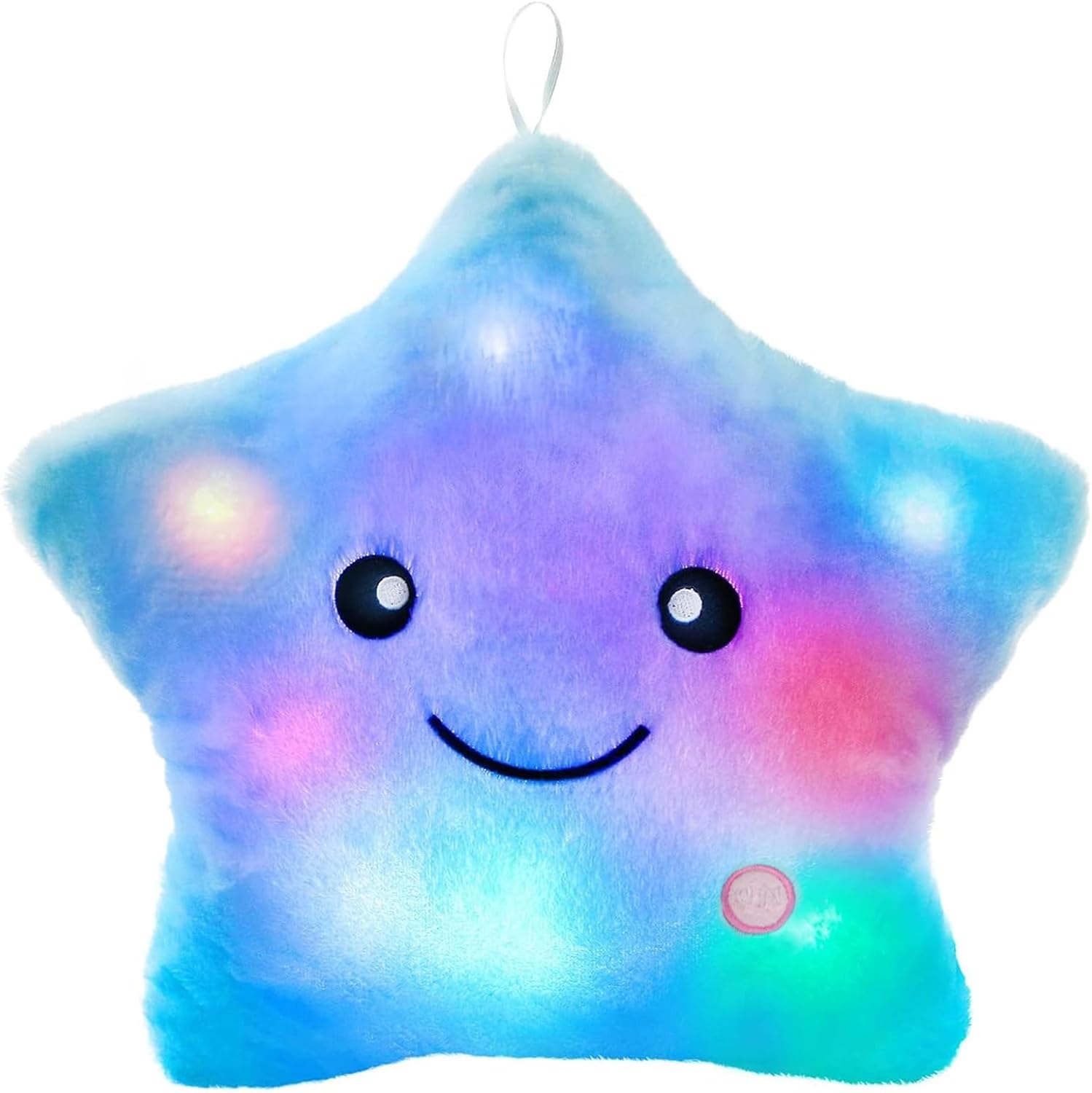 NYOBABE Sensory Toys for Autism,Light Up Star Teddy Sensory Lights for Toddlers,Kids Sleep Aid Adhd Autism Toys,Autism Sensory Equipment,Birthday Xmas Gifts for Boys Girls Ages 3 4 5 6 7 8 9 Blue