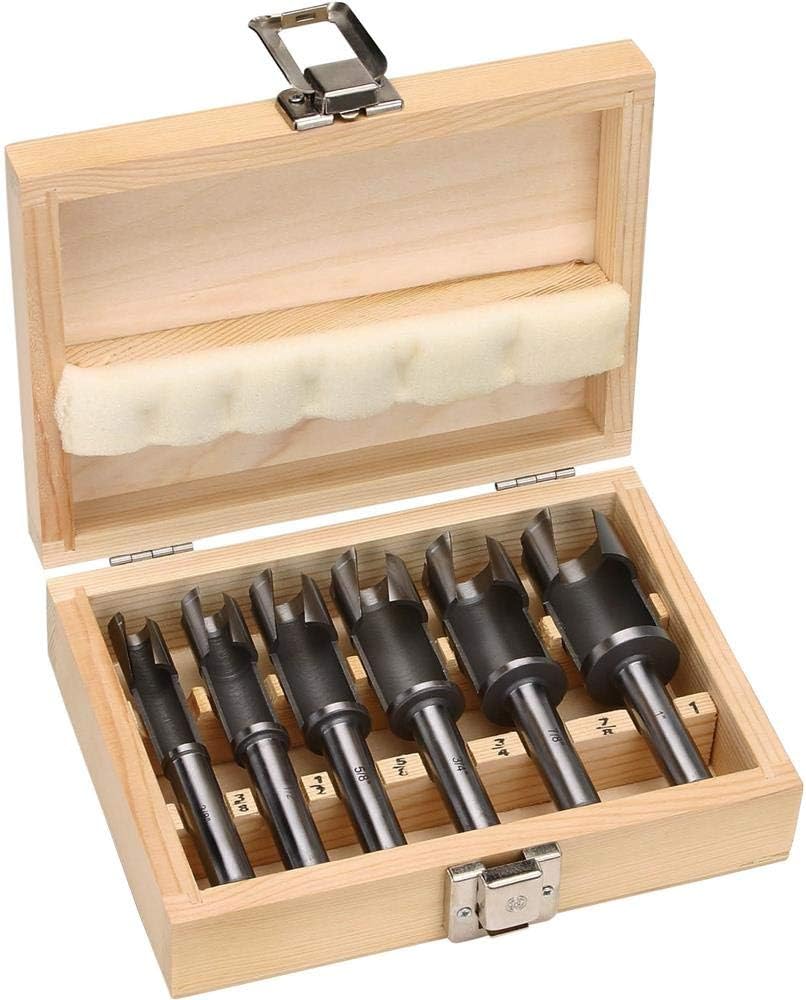 Grizzly Industrial H7693 - Deep Plug Cutter 6 Pc. Set