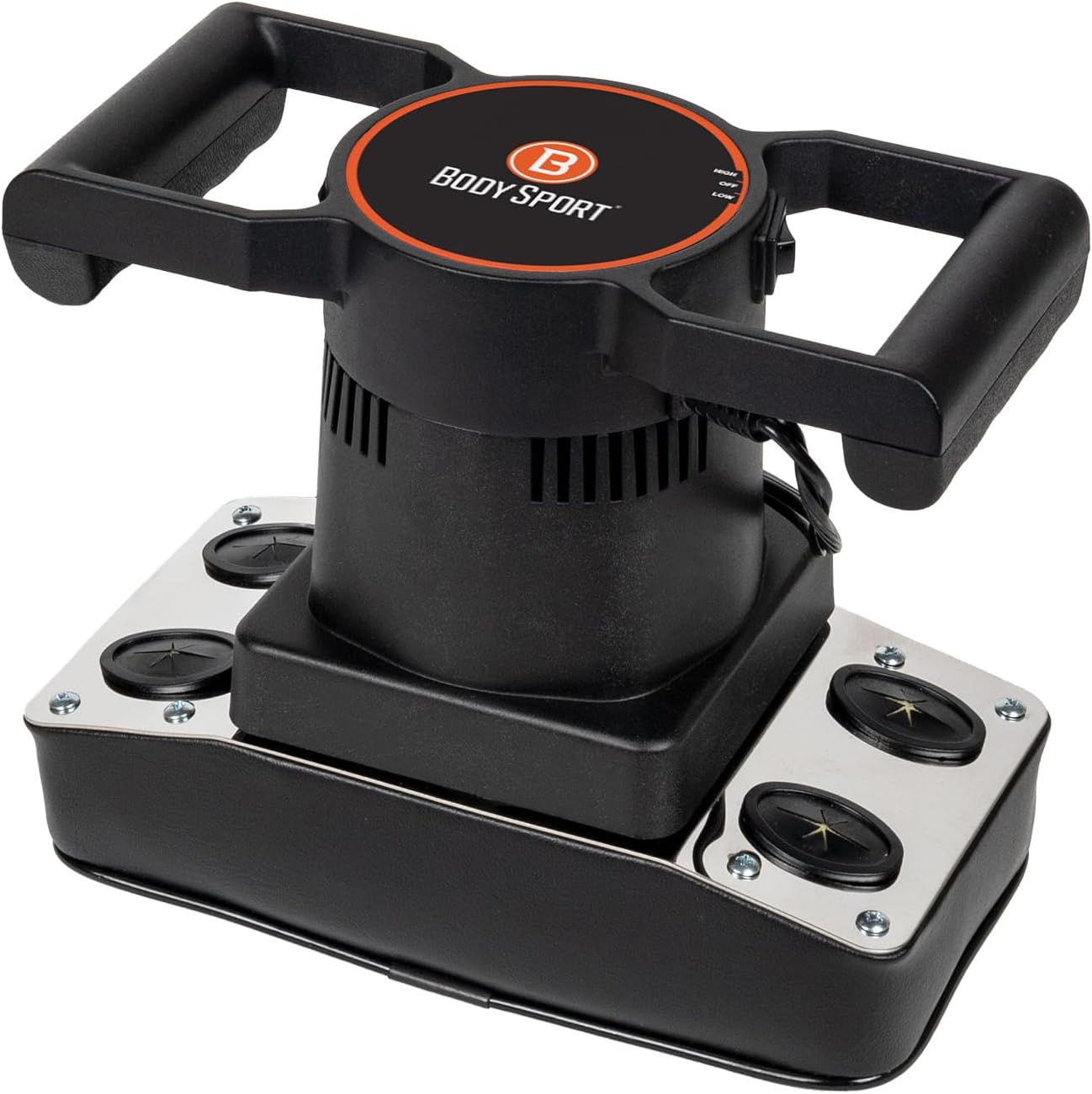 Body Sport Therapeutic Dual Speed Professional Vibrating Massager for Pain & Aching Muscle Relief – High-Powered, Effective, Chiropractic Myofascial Release Tool