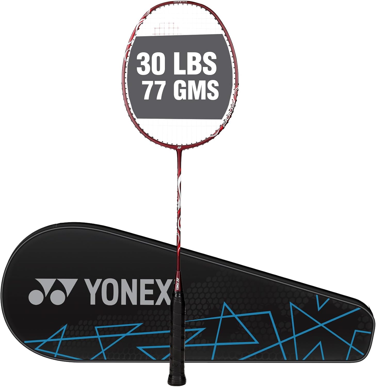 YONEX I-Series Strung Badminton Racquet, 5U G4 | Graphite Badminton Racket for Intermediate Players | 30 lbs Tension | Astrox Lite 37i,43i,45i Voltric Lite 35i,40i,47i Developed in Japan