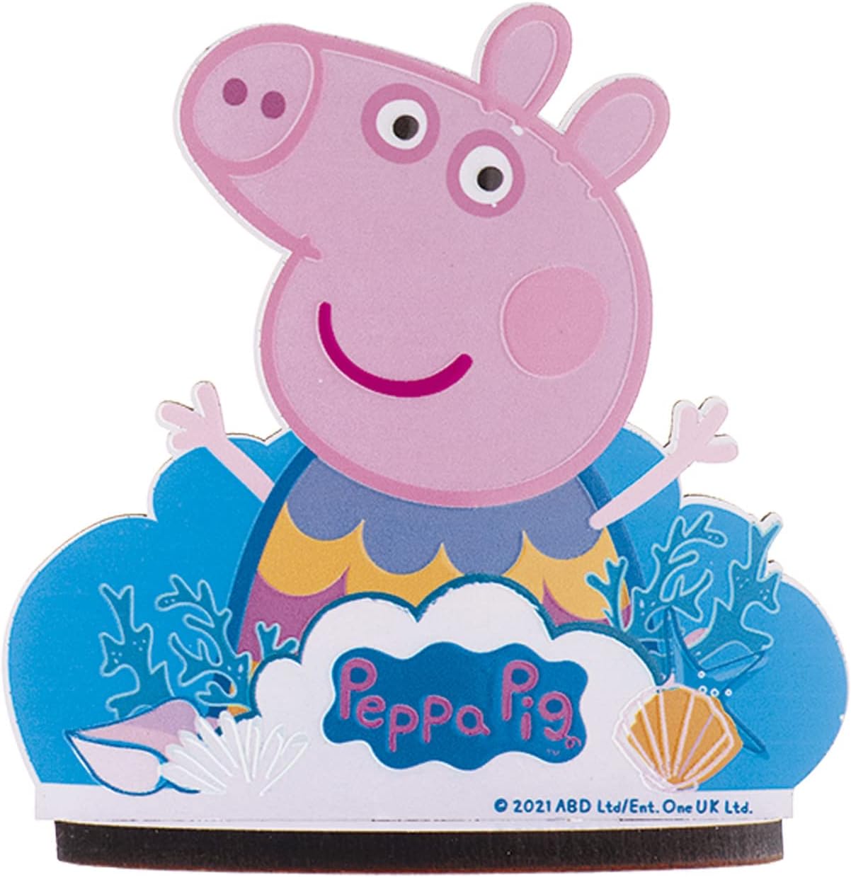 Dekora - Cake Topper Cake Decoration | Peppa Pig Cake Decoration - Dimensions 12 x 12.5 cm