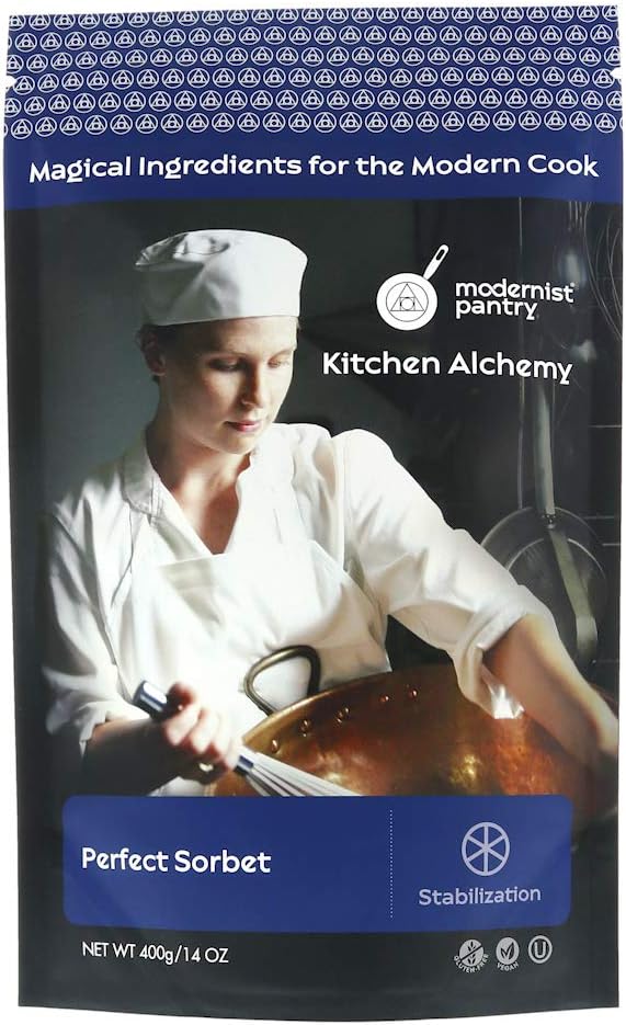 Modernist Pantry Perfect Sorbet [Sorbet Stabilizer] Vegan OU Kosher Certified - 400g/14oz (stabilizes and Prevents Crystal Formation in Sorbet Recipes)