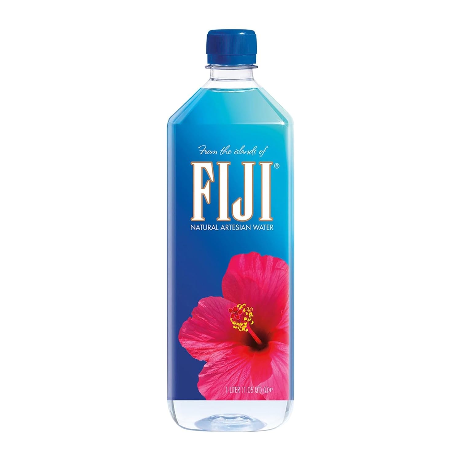 FIJI Natural Artesian Water, 33.8 Fl Ounce Bottle (Single)