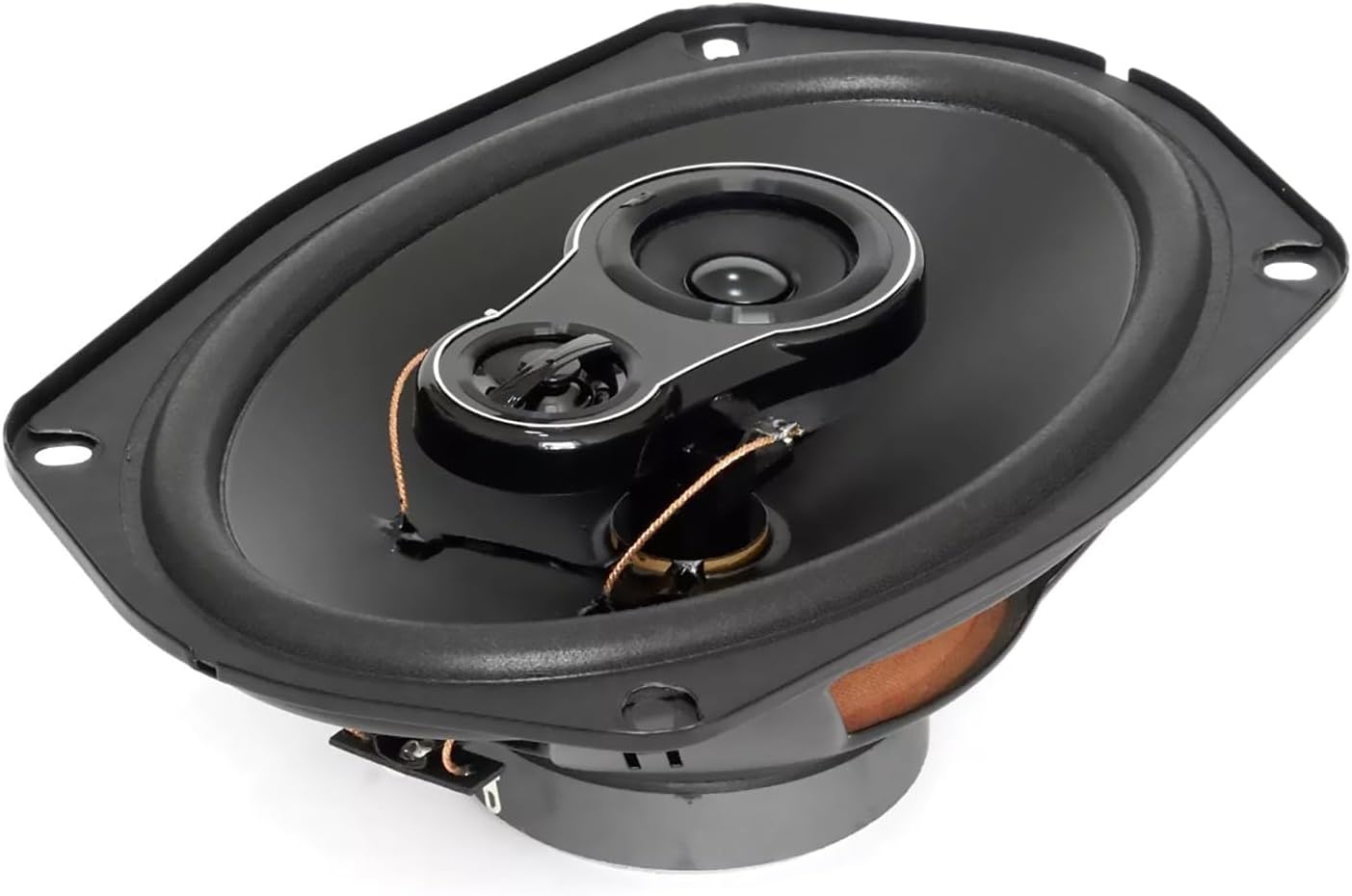 Nakamichi NSE6918 6x9 inches Car Stereo 3 Way Coaxial Speaker 260 Watts Peak Power 55-19.5kHz Frequency Response