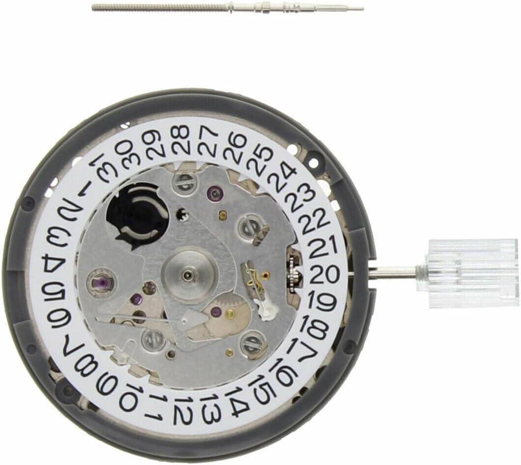 Ewatchparts Genuine Compatible With Seiko (Sii) NH35/NH35A Automatic Watch Movement Date @3 White Brand