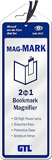 G T Luscombe Mag-Mark Bookmark Magnifier