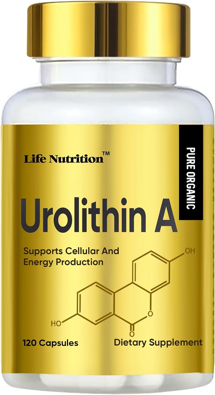 120 Count Capsules 3000MG Urolithin A+, Advanced Cellular Health & Vitality, Made in USA