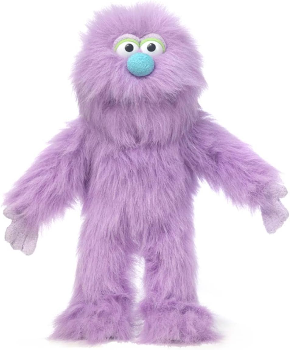 Purple Monster, Hand Puppet, by Silly Puppets, 35cm