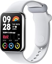 Xiaomi Smart Band 8 Pro Fitness Tracker, 1.74" AMOLED Display, up to 20 Days Battery, 5ATM, SpO2 Tracking, Sleep and Heart Rate Monitoring, 150+ Training Modes, Pedometer, Silver/Gray