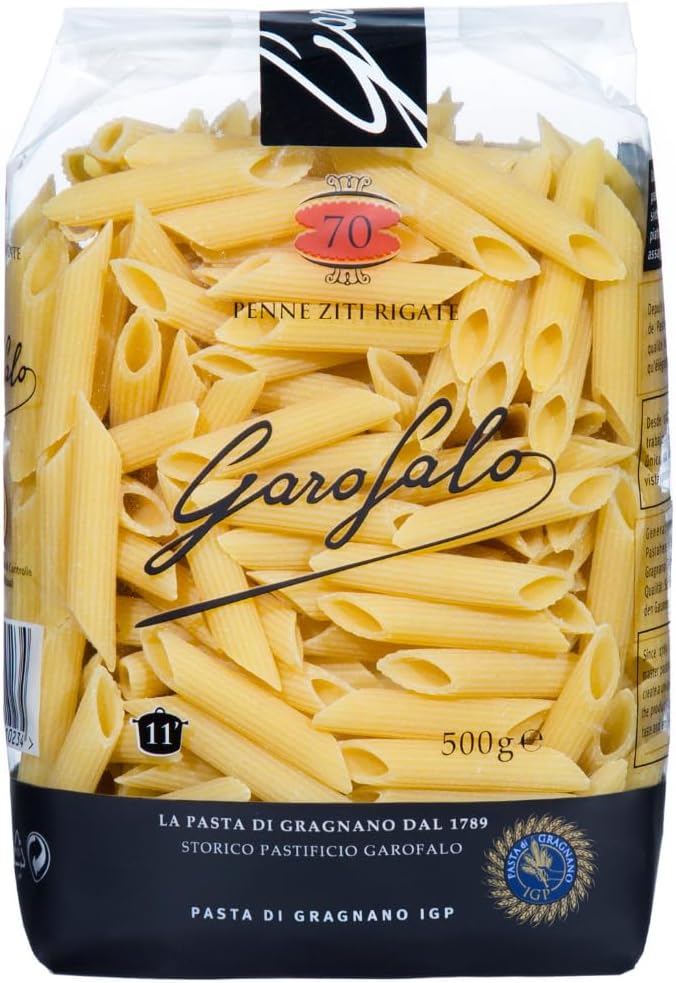Garofalo Penne Italian Dried Pasta, 500g (Pack of 1)