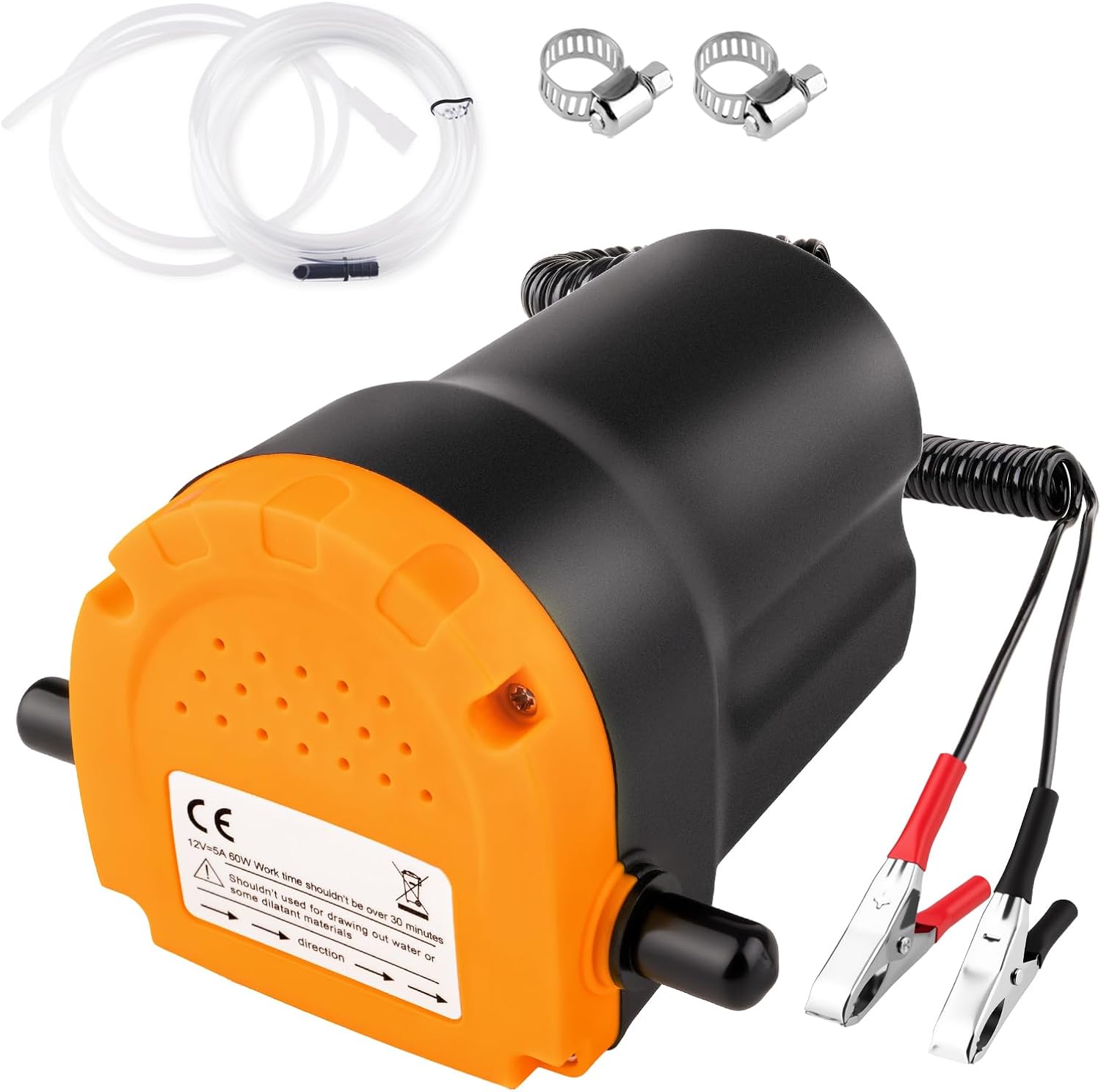 3rd Generation Oil Extractor Pump, 12V 60W Transfer Pump for Engine Oil of Cars, Motorcycles, and Boats