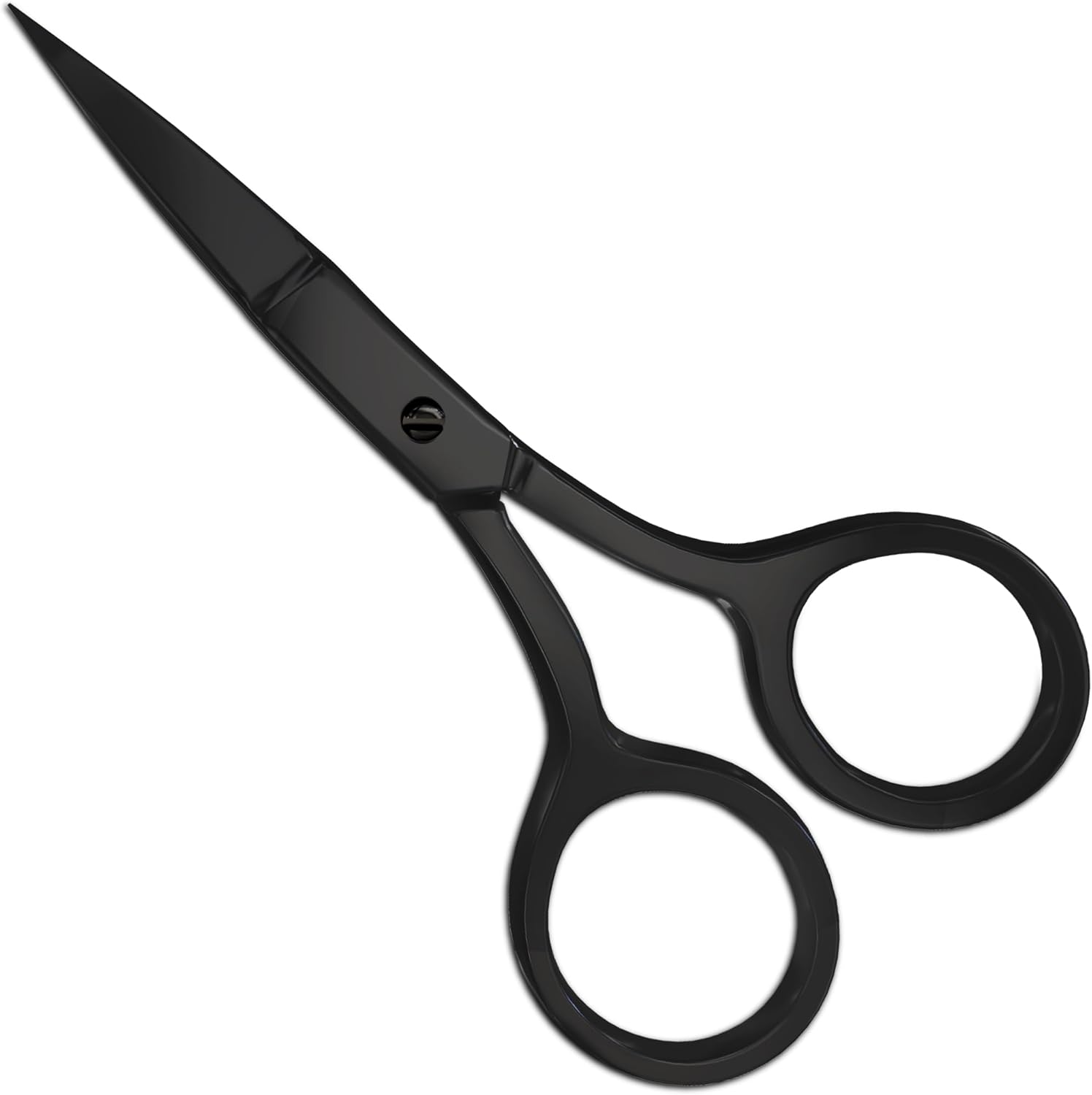 Utopia Care Facial Scissor for Men & Women, Small Scissor for Beard, Nose, Mustache, & Eyebrows Hair (1, Black)