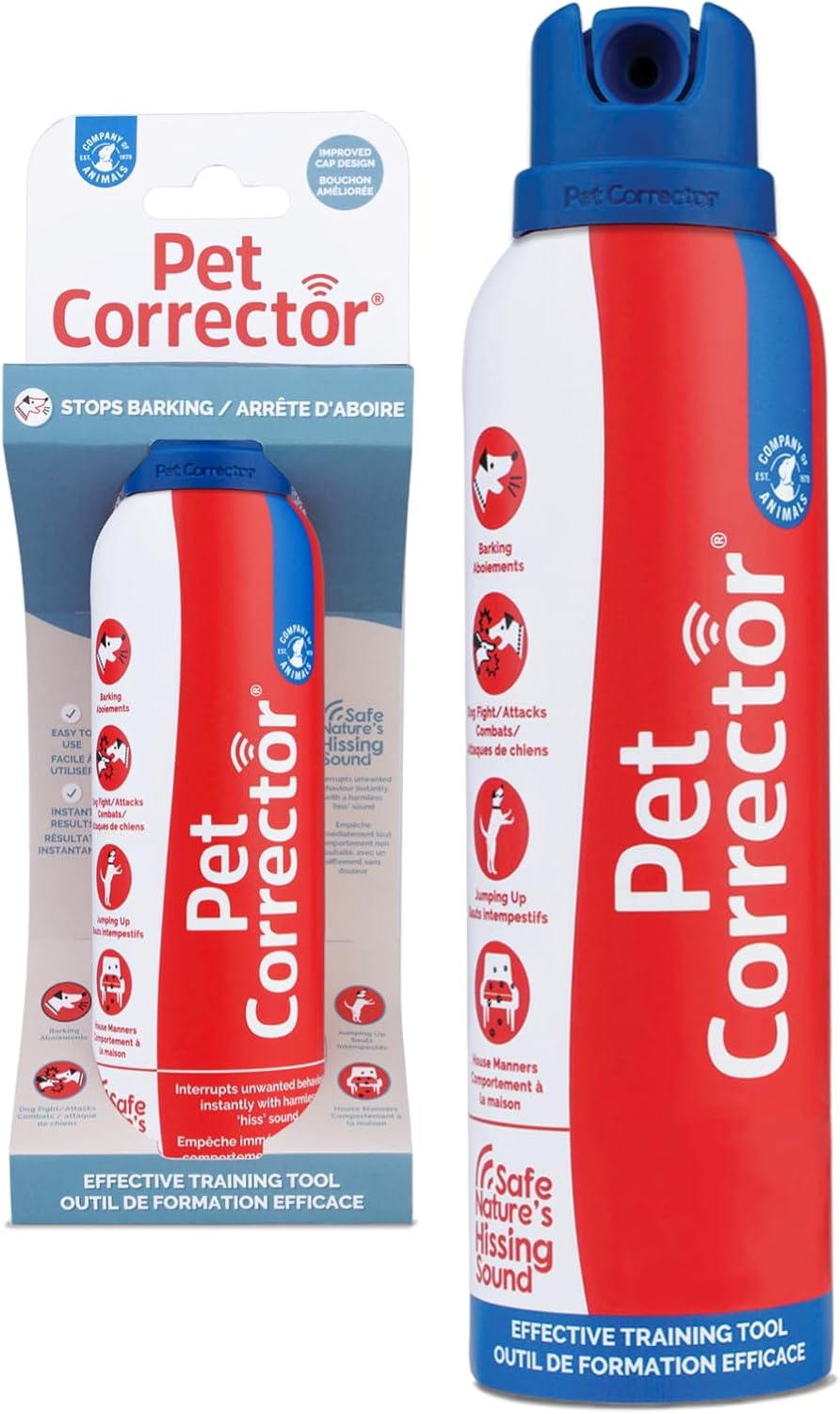 Pet Corrector Dog Training Spray - Stops Barking, Jumping Up, Food Stealing, Furniture Deterrent, Dog Fights & Dog Attacks. Help Control Your Pets Unwanted Behaviour. Humane, Safe & Effective (50ml)
