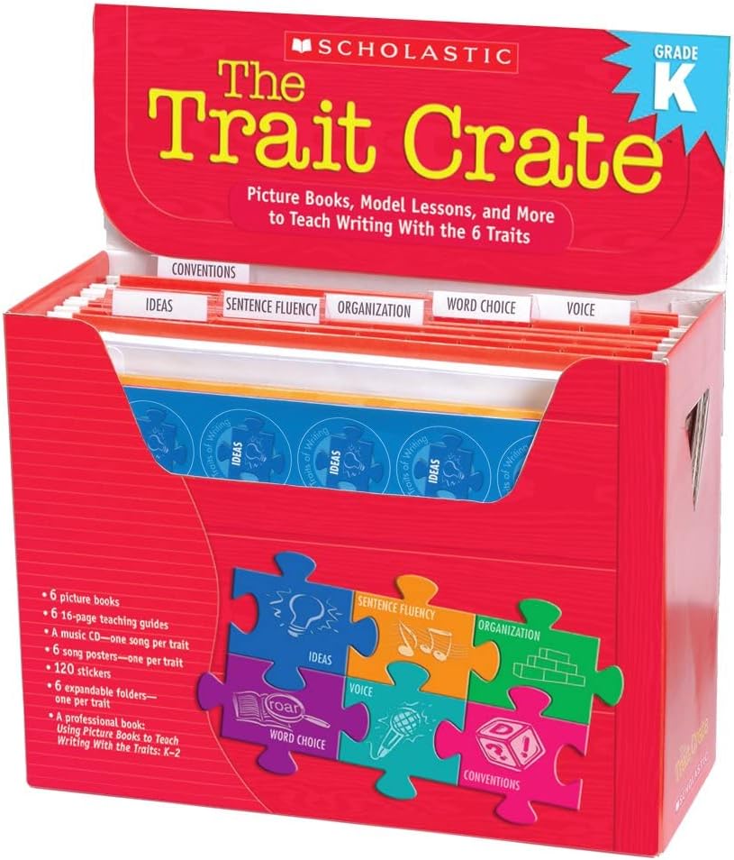 Scholastic Classroom Resources The Trait Crate, Kindergarten (SC507470)