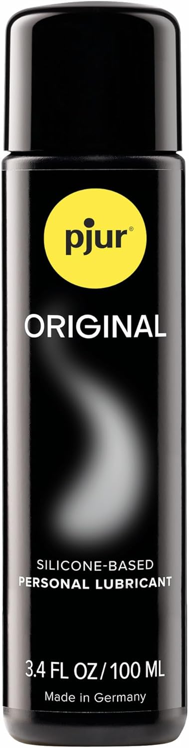 pjur Original Silicone Based Lubricant, Premium Lube for Men, Women & Couples, Odorless, 100ml / 3.4 fl.oz
