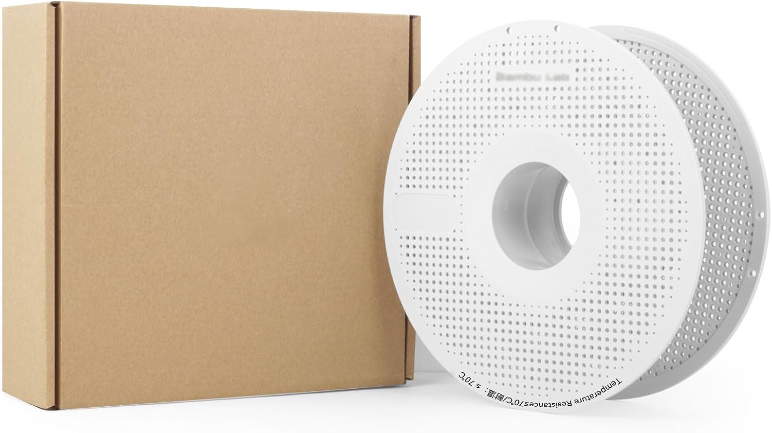 Original AMS Detachable Filament Spool Compatible with Bambu Lab 3D Printer,Reusable Filament Reel Holder Fits PLA, PETG, ABS Filament Spool for Bambulab A1/A1 Mini,Support Low-Temp Environment ≤ 70°C