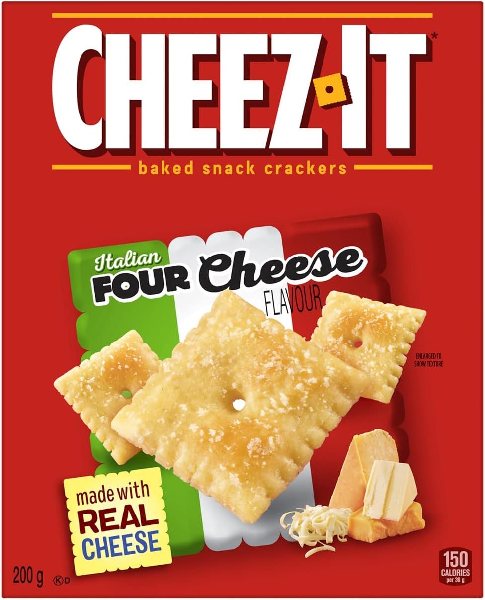 Cheez It Italian Four Cheese Crackers 200g
