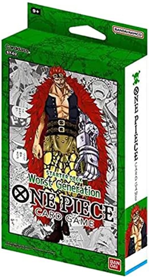 Bandai Namco Entertainment ONE Piece TCG: Worst Generation Starter Deck [ST-02]