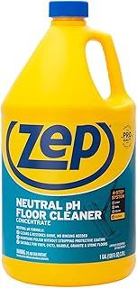 Zep Neutral PH Industrial Floor Cleaner - 1 Gallon - ZUNEUT128 - Concentrated Pro Trusted All-Purpose Floor Cleaner