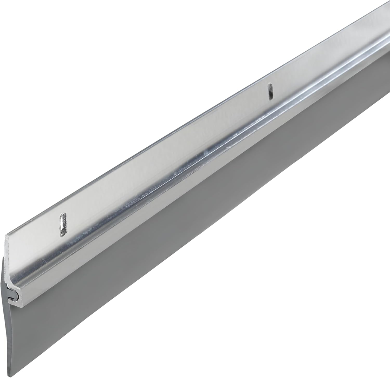 M-D Building Products 05629 36 in. Silver Aluminum and Vinyl Economy Screw-on Door Sweep