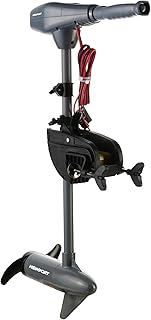 Newport Kayak Series 36lb Thrust Transom Mounted Saltwater Electric Trolling Motor w/LED Battery Indicator (24" Shaft)
