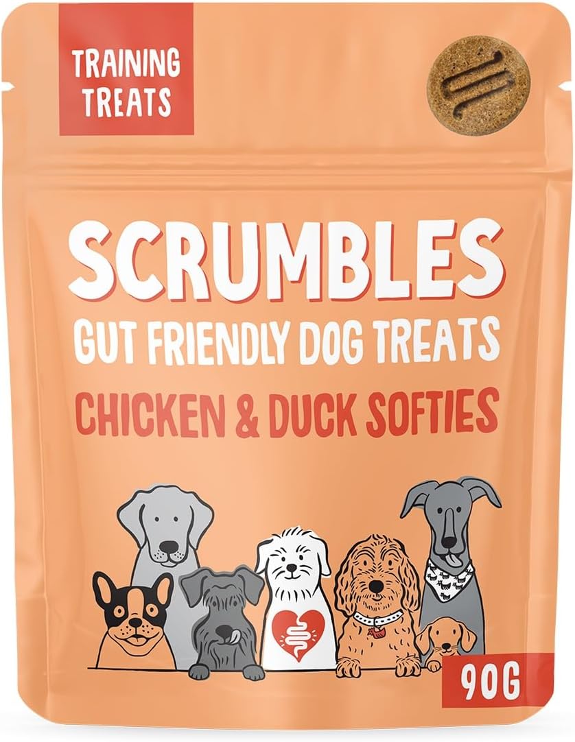 Scrumbles Softies, Chicken & Duck Training Treats, 90g