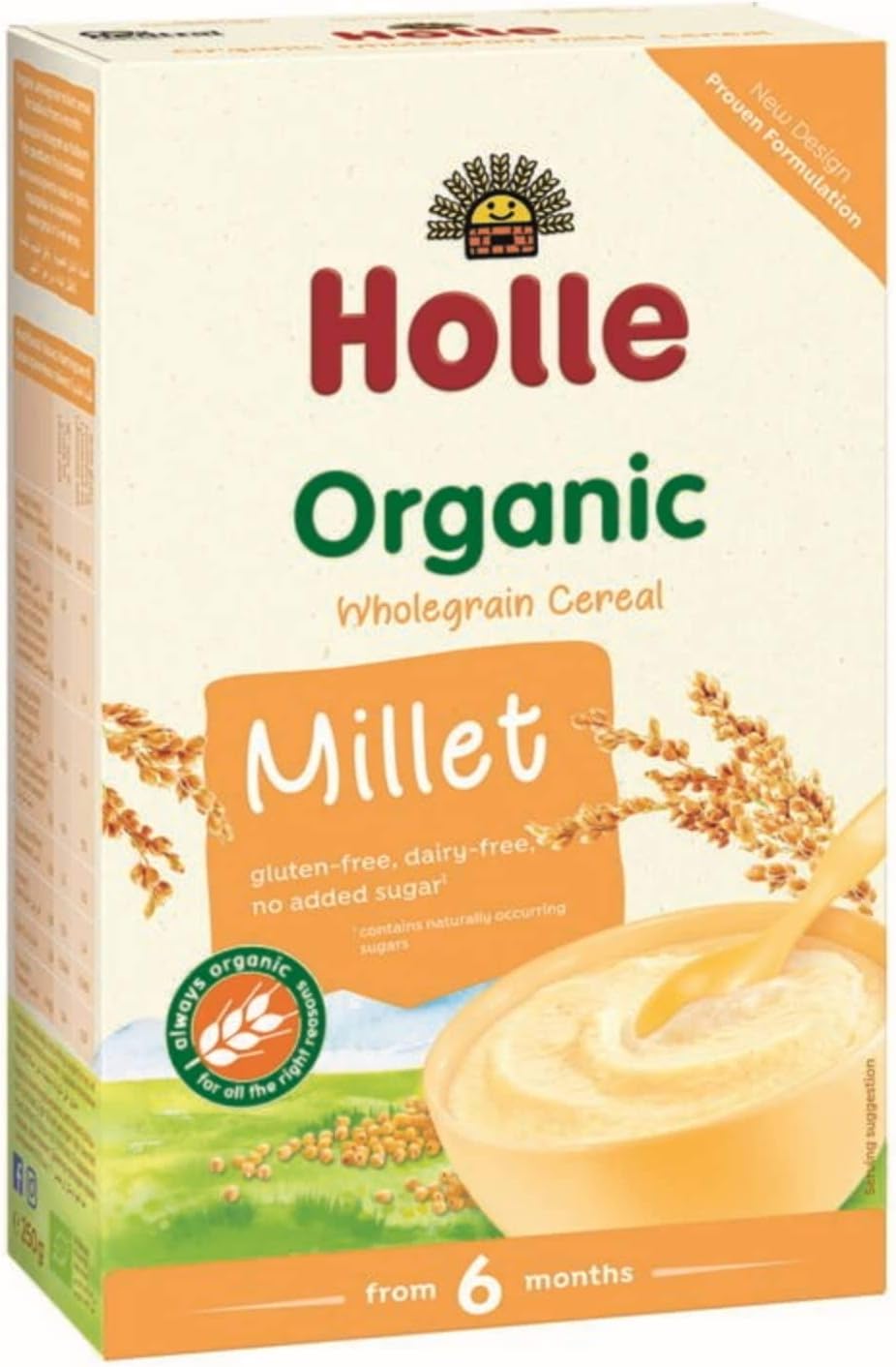 Holle Dem Baby Cereal Millet Porridg 250g