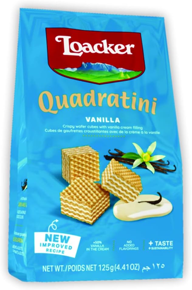 Loacker Vanilla Quadratini 125 g