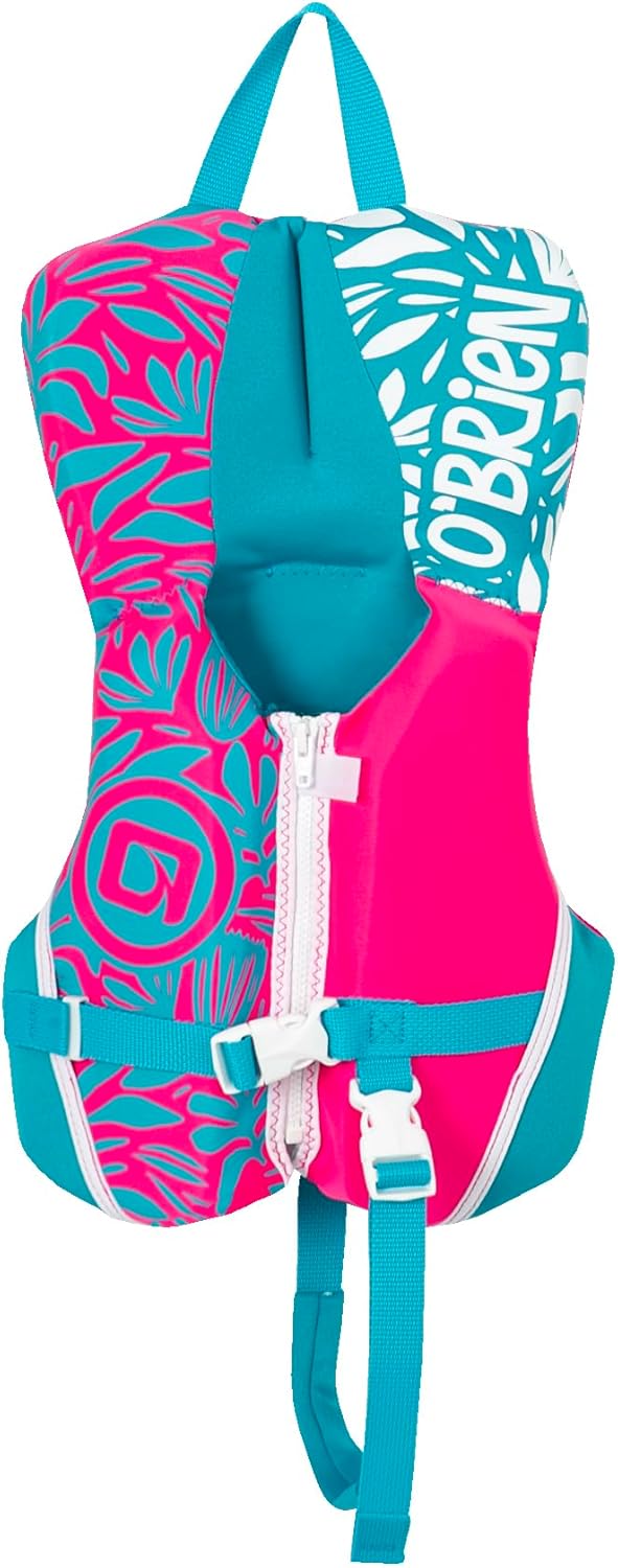O'Brien Infant Neoprene US Coast Guard Approved Life Jacket for Lakes, Pools, Boating, Paddle & Swimming