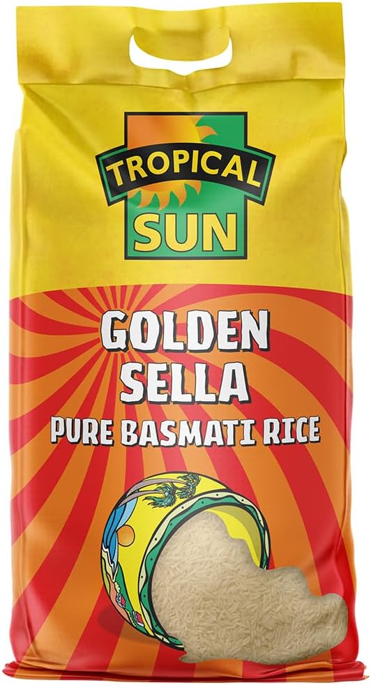 Tropical Sun Golden Sella Rice 10kg(Pack of 1)