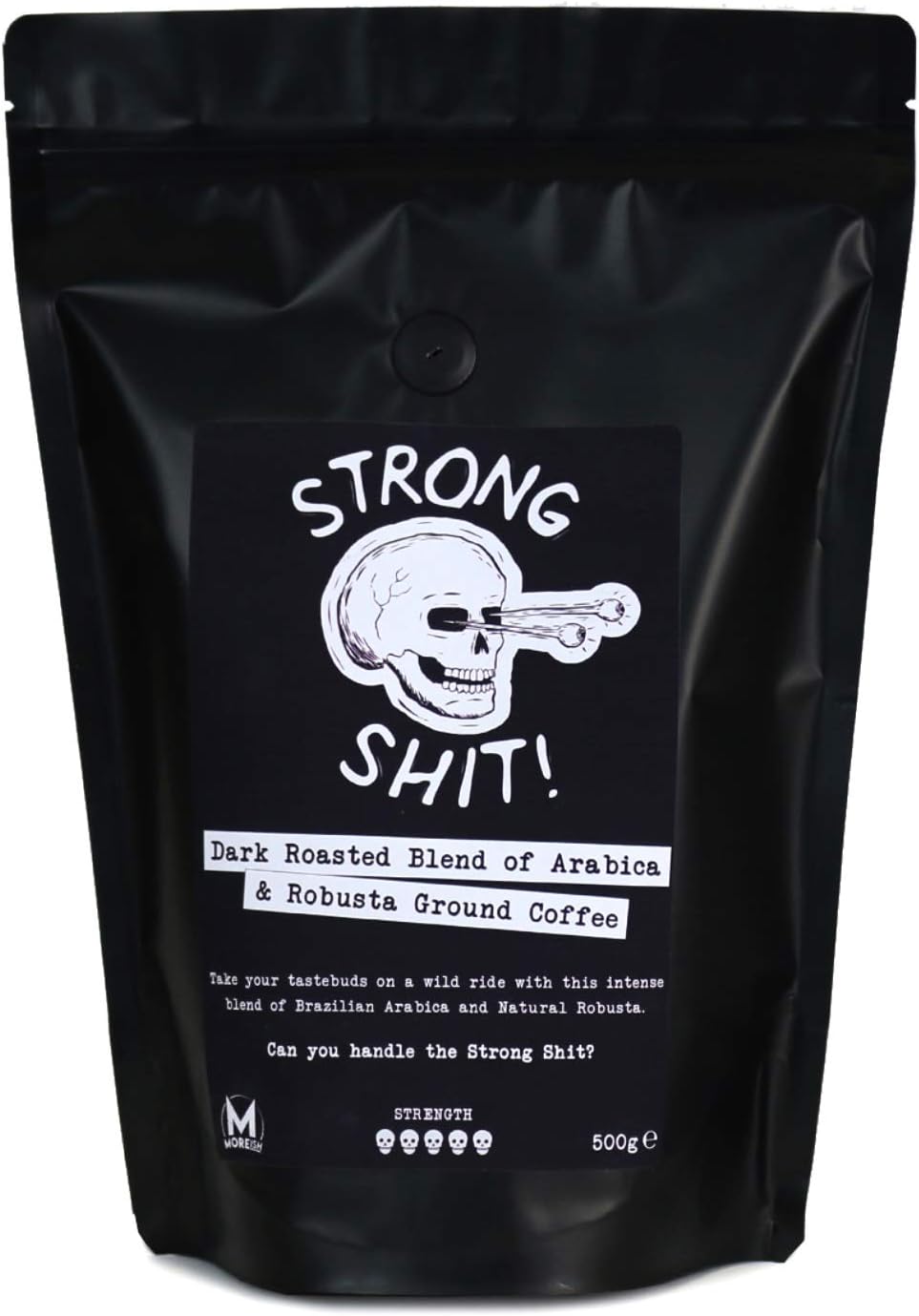 Dark Roasted Blend of Arabica and Robusta Ground Coffee - 500g